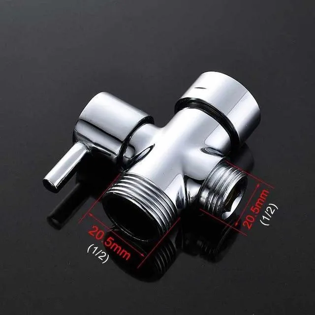 3 Ways Shower Arm Diverter Shower Faucet Valve