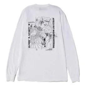 afield out Base Camp Long Sleeve T-shirt / White