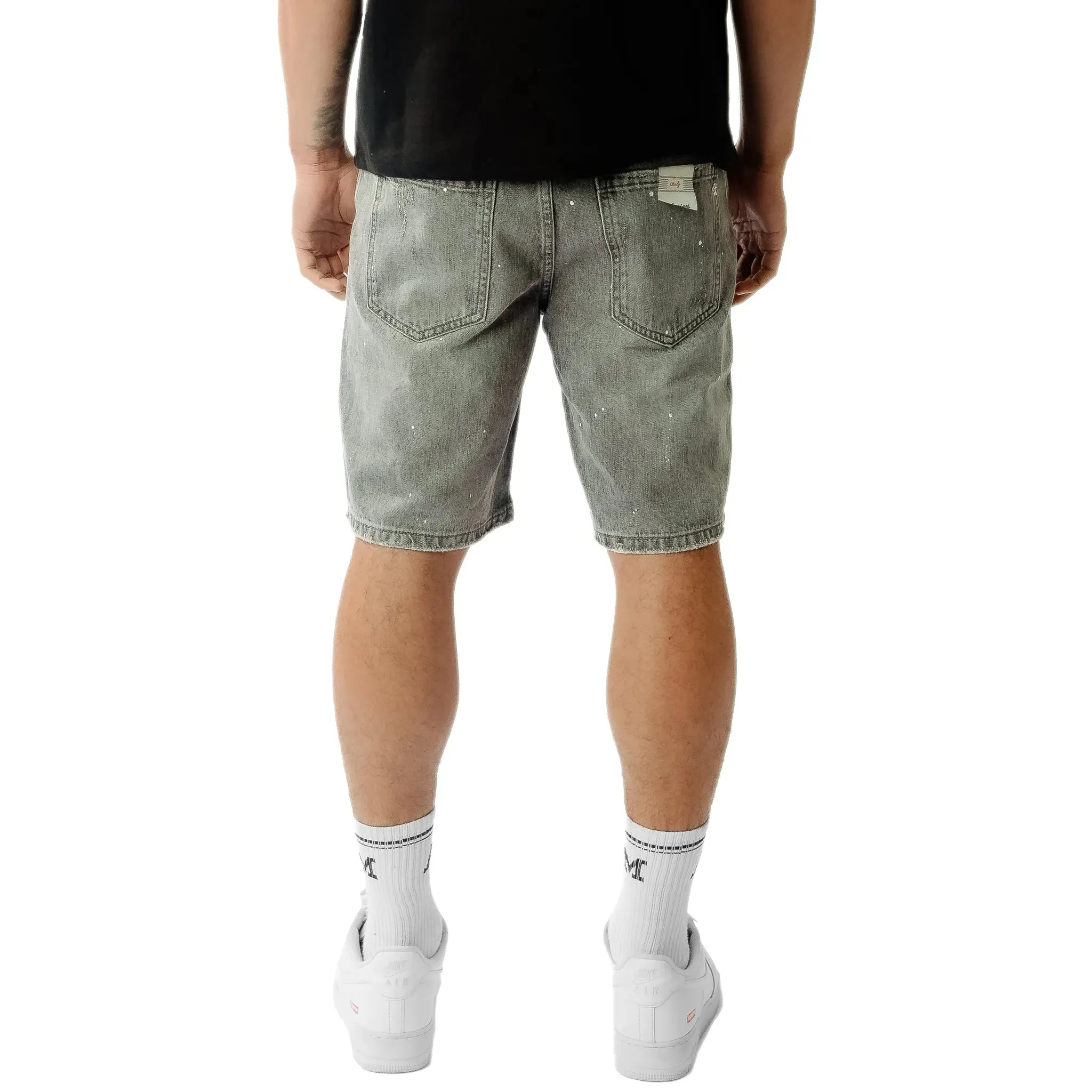 Amicci Adrano Grey Carpenter Shorts