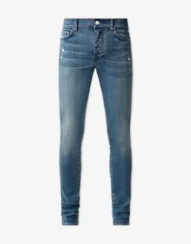 Amiri Dark Indigo Stack Jeans