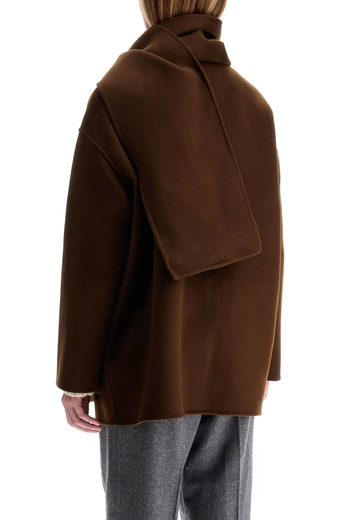 'antwerp coat with built-in DS67F24 ESPRESSO