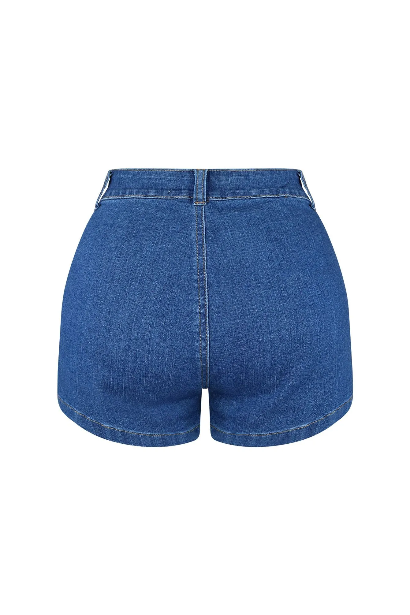 Area Code Denim Cargo Pocket Shorts