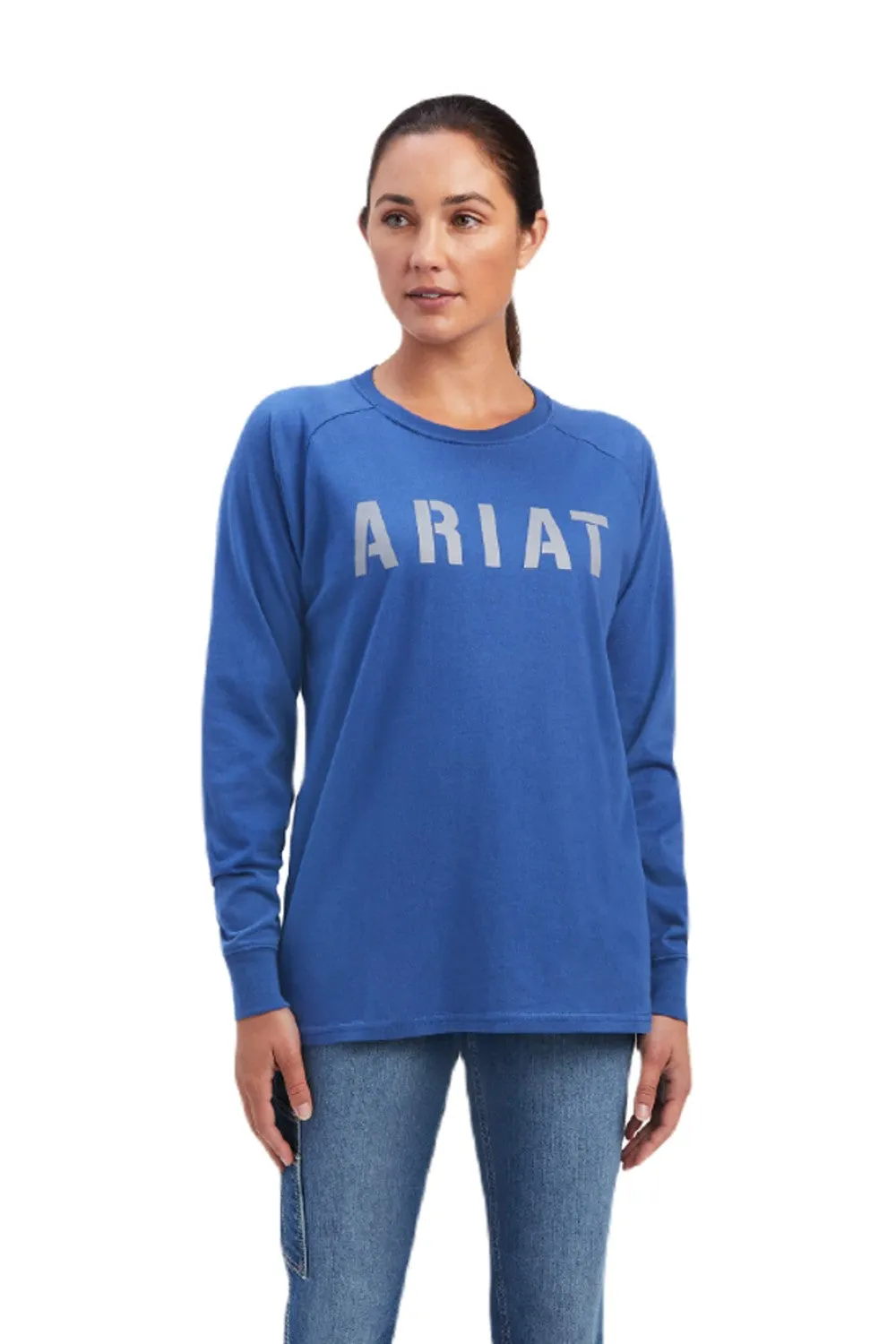 Ariat Rebar Ladies CottonStrong Block T-Shirt