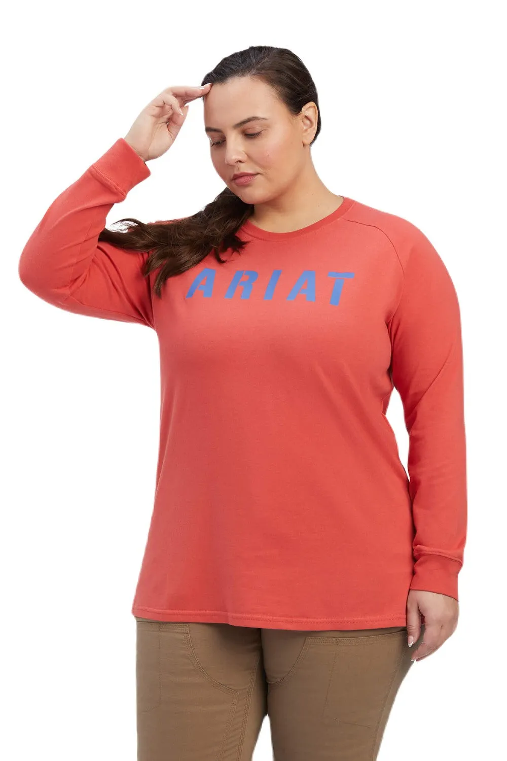 Ariat Rebar Ladies CottonStrong Block T-Shirt