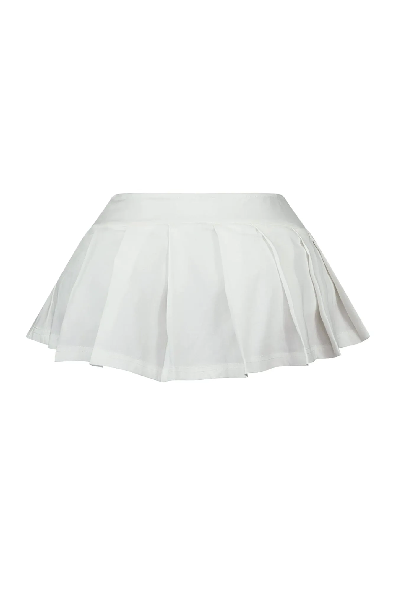 As It Was Low Rise Pleated Skirt