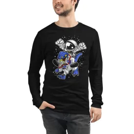 Astronaut | Robot Dinosaur | Pop Art | Unisex | Long Sleeve | T-Shirt