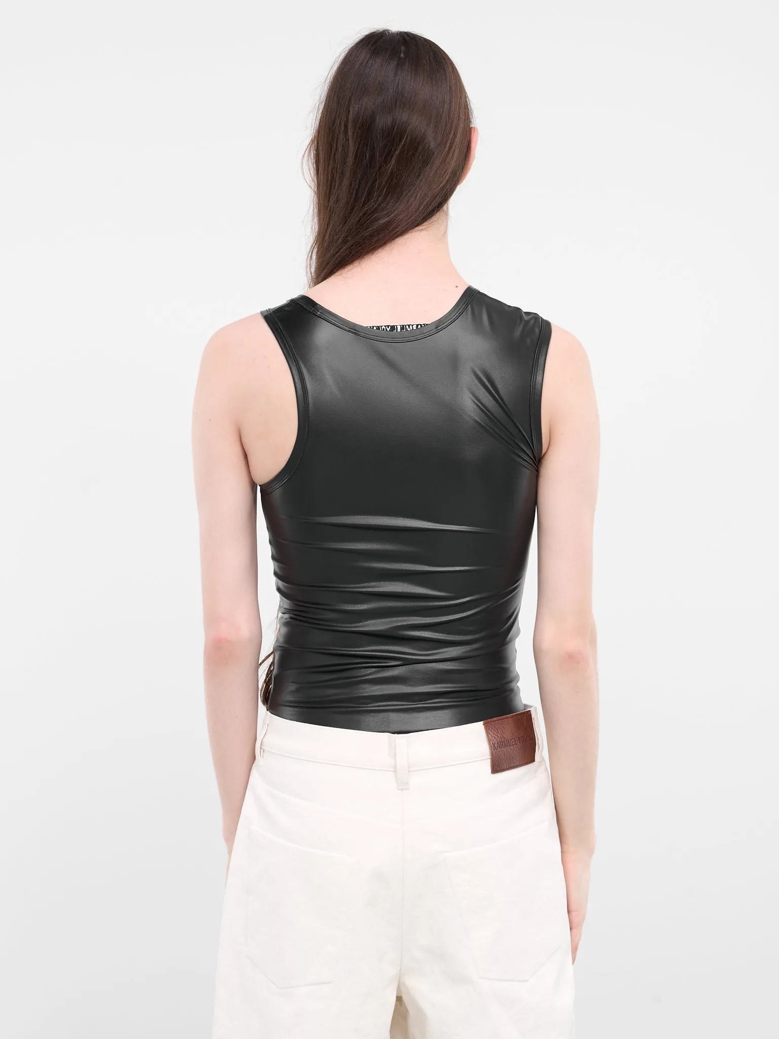 Asymmetric Tank Top (TT-SQ5-550-990-BLACK)