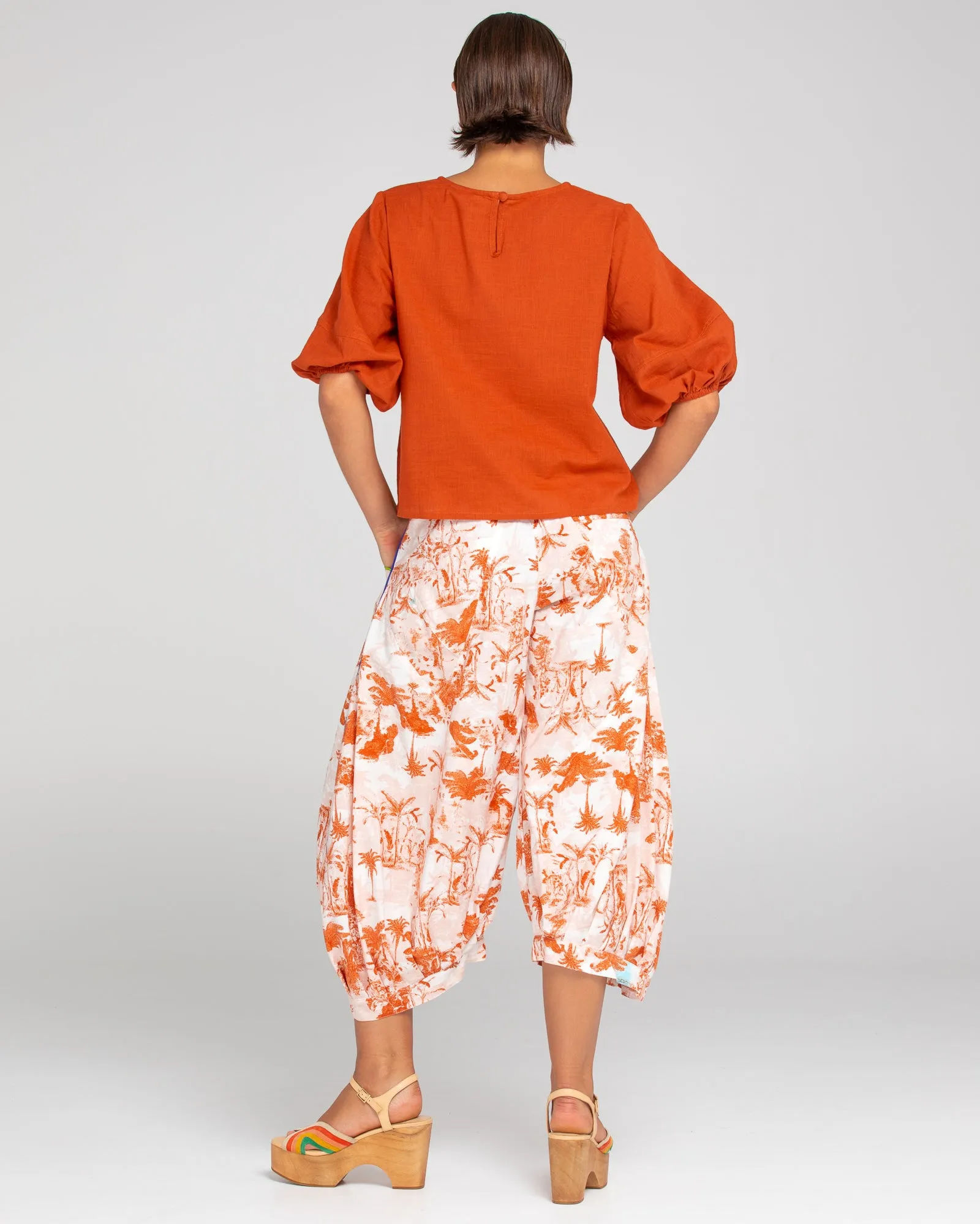 Ava Top - Mecca Orange