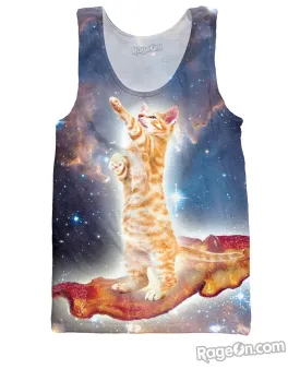 Bacon Cat Tank Top