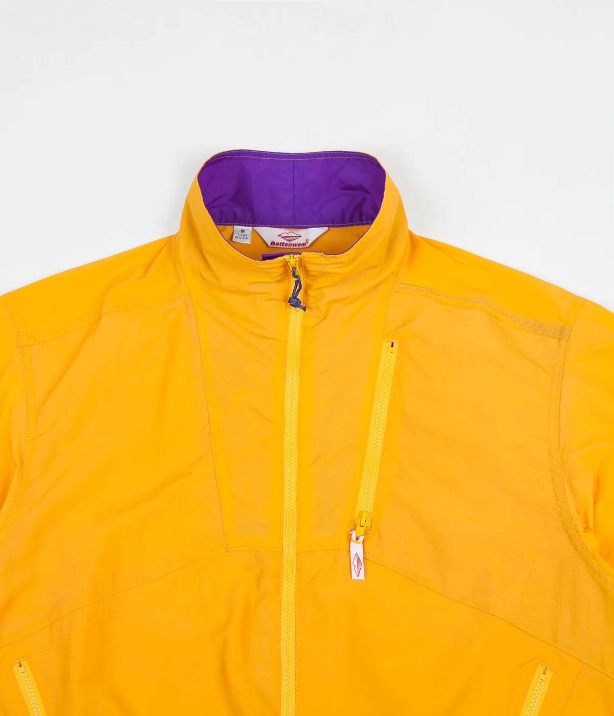 Battenwear Nylon Jump Jacket - Mango / Purple