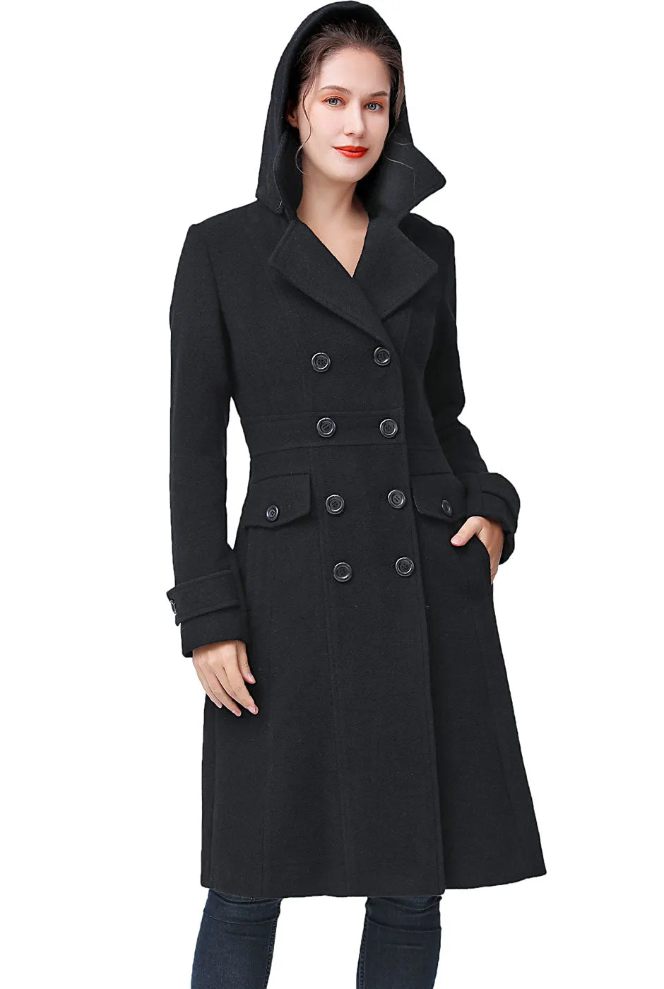 BGSD Women Ady Wool Pea Coat