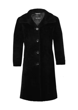 BLACK WOOL COAT