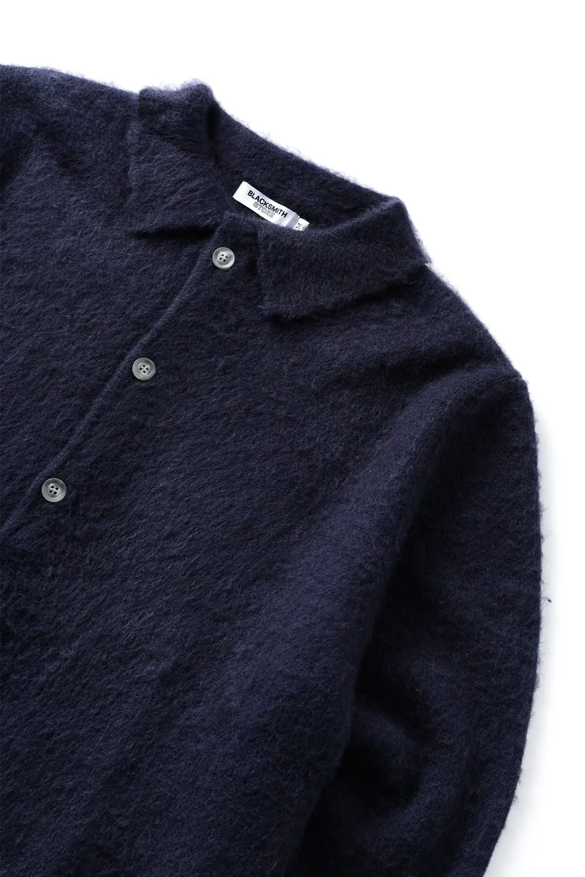 Blacksmith - Mohair Cardigan - Navy