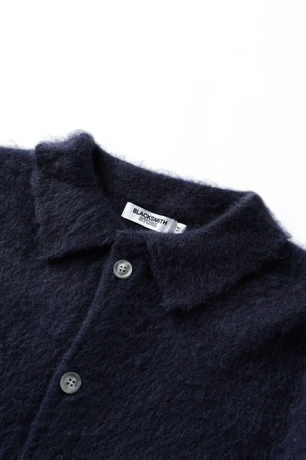 Blacksmith - Mohair Cardigan - Navy