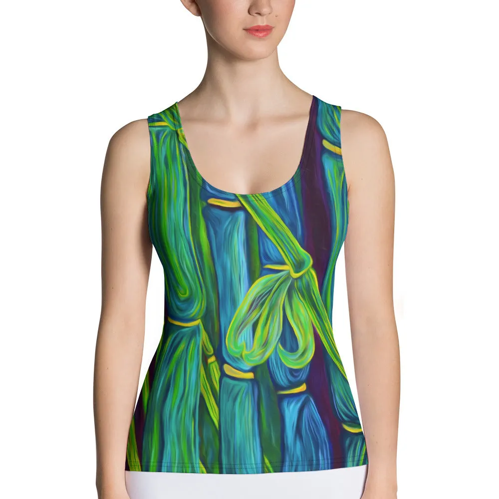 Blue Bamboo - Tank Top