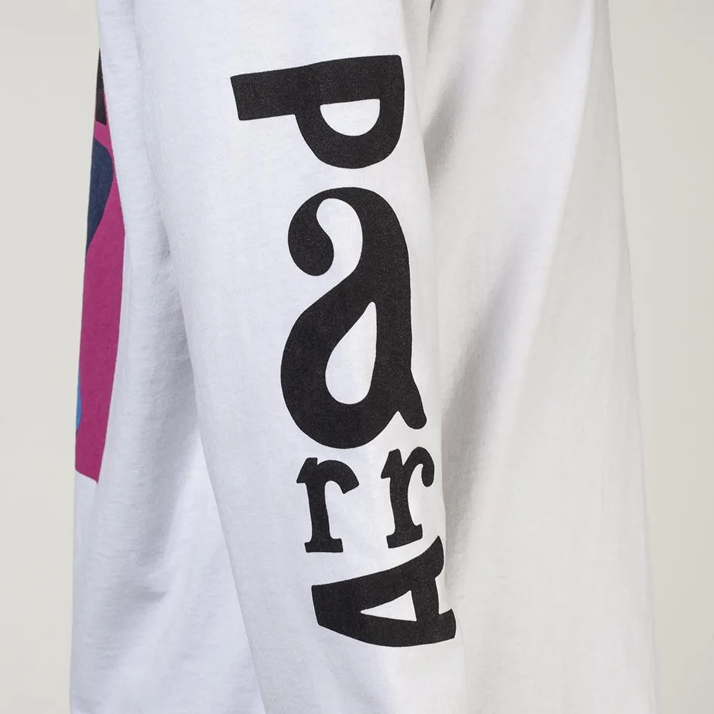 by Parra Twisted Woman Long Sleeve T-shirt / White