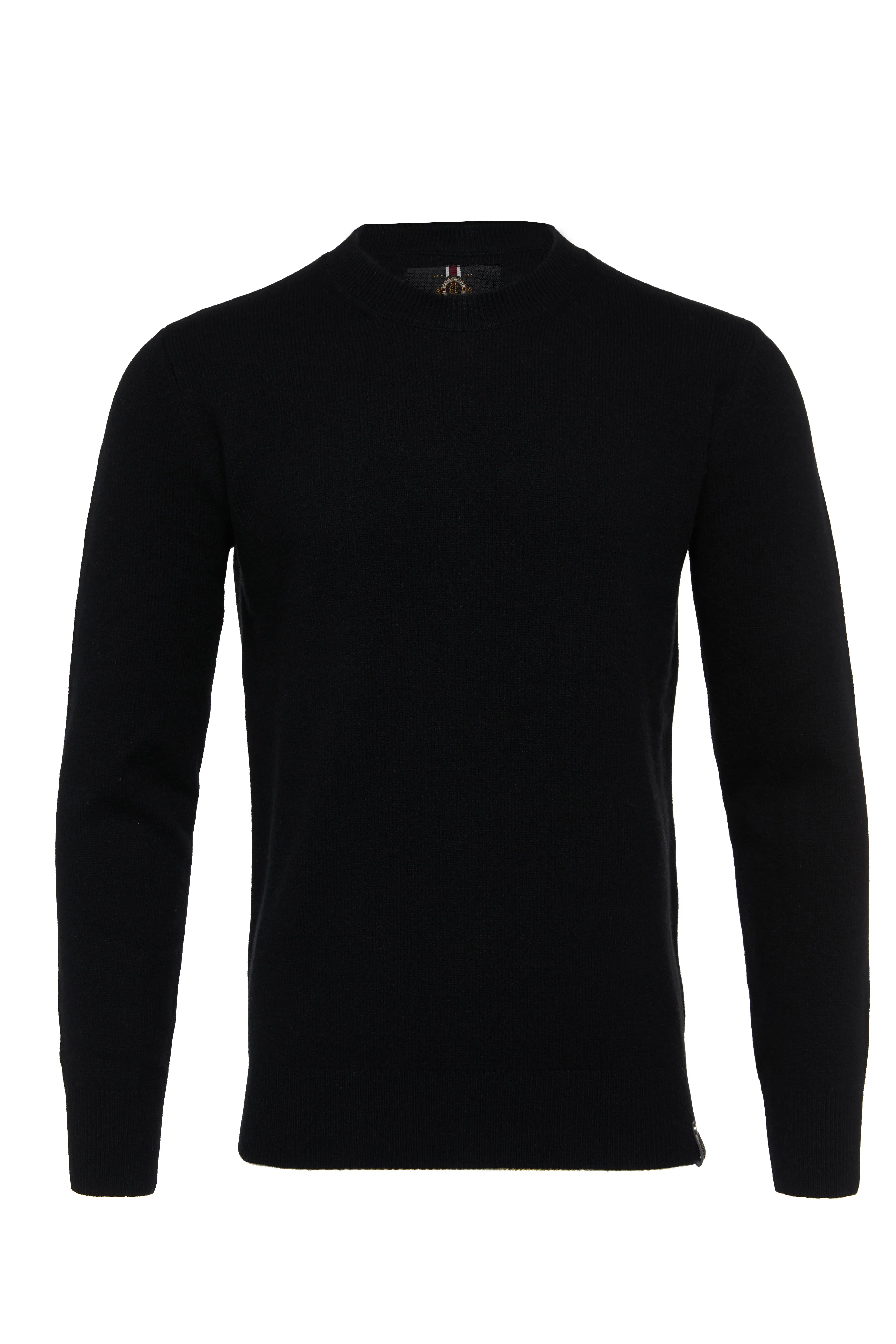 Byron Crew Neck Knit (Black)