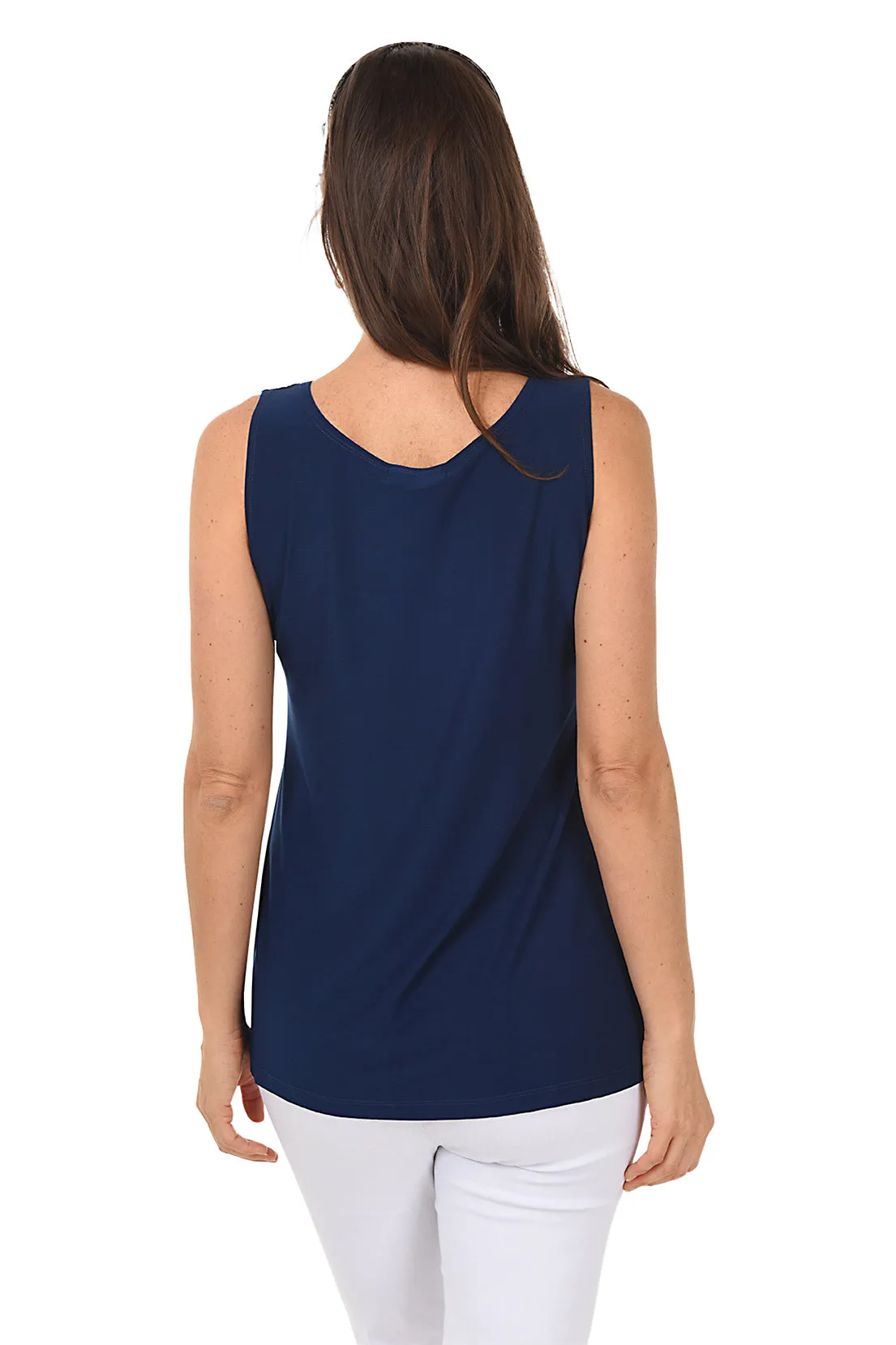 Classic Scoop Neck Sleeveless Tank