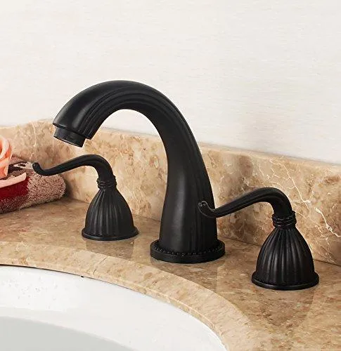 Deck Mounted Dual Handle Faucet