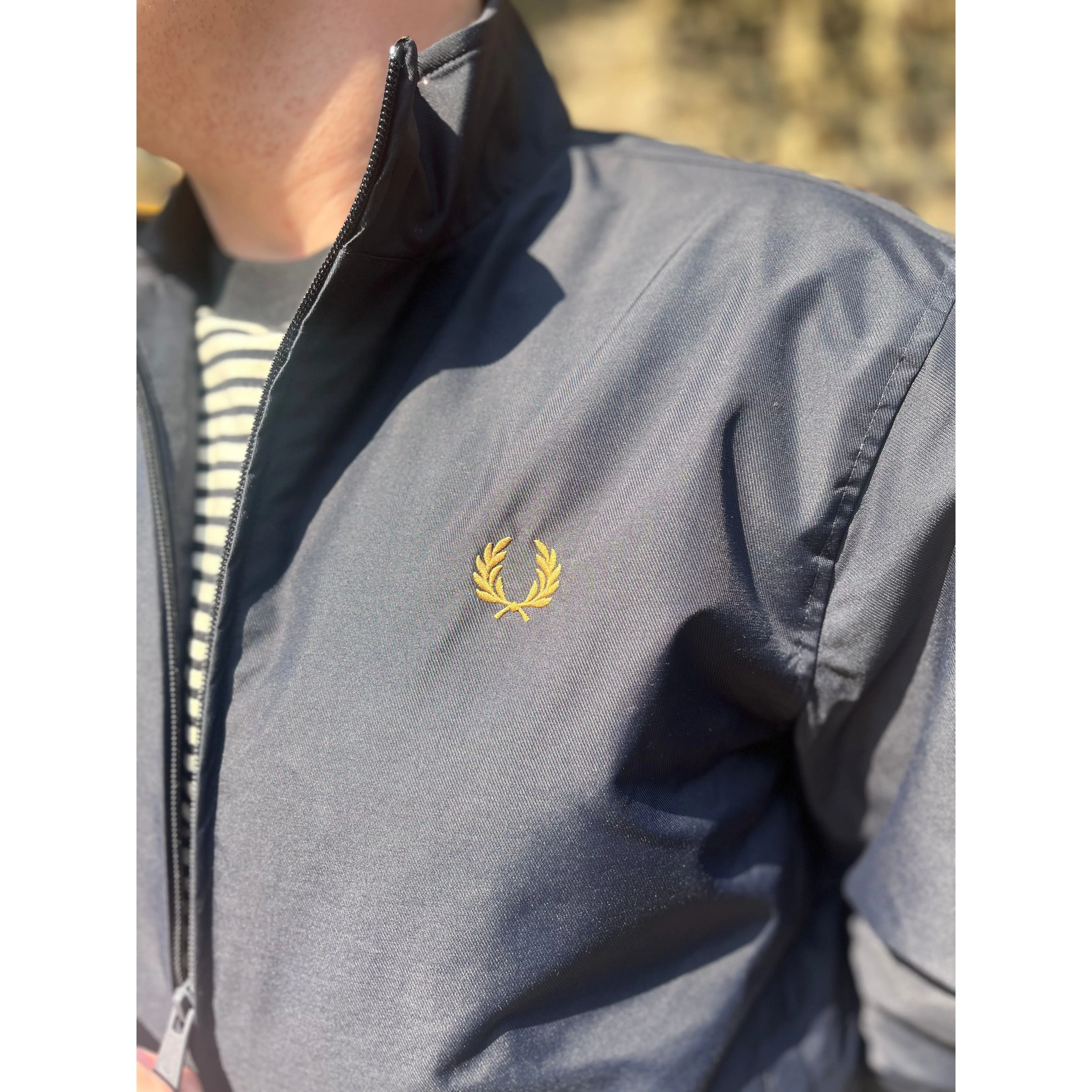 Fred Perry - J2660 Navy Brentham 608 - Jacket