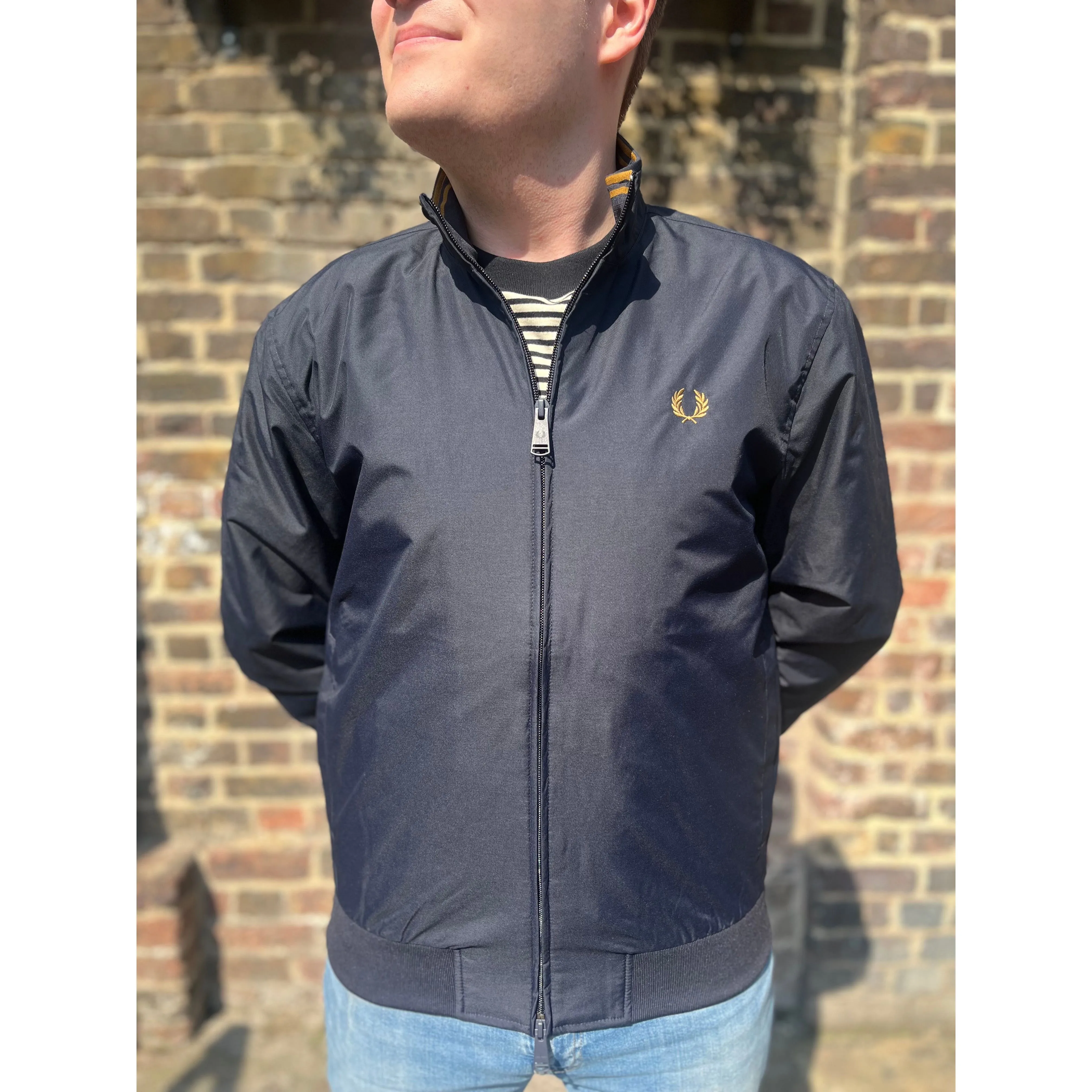 Fred Perry - J2660 Navy Brentham 608 - Jacket