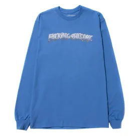 Fucking Awesome Chrome Long Sleeve T-shirt / Flo Blue