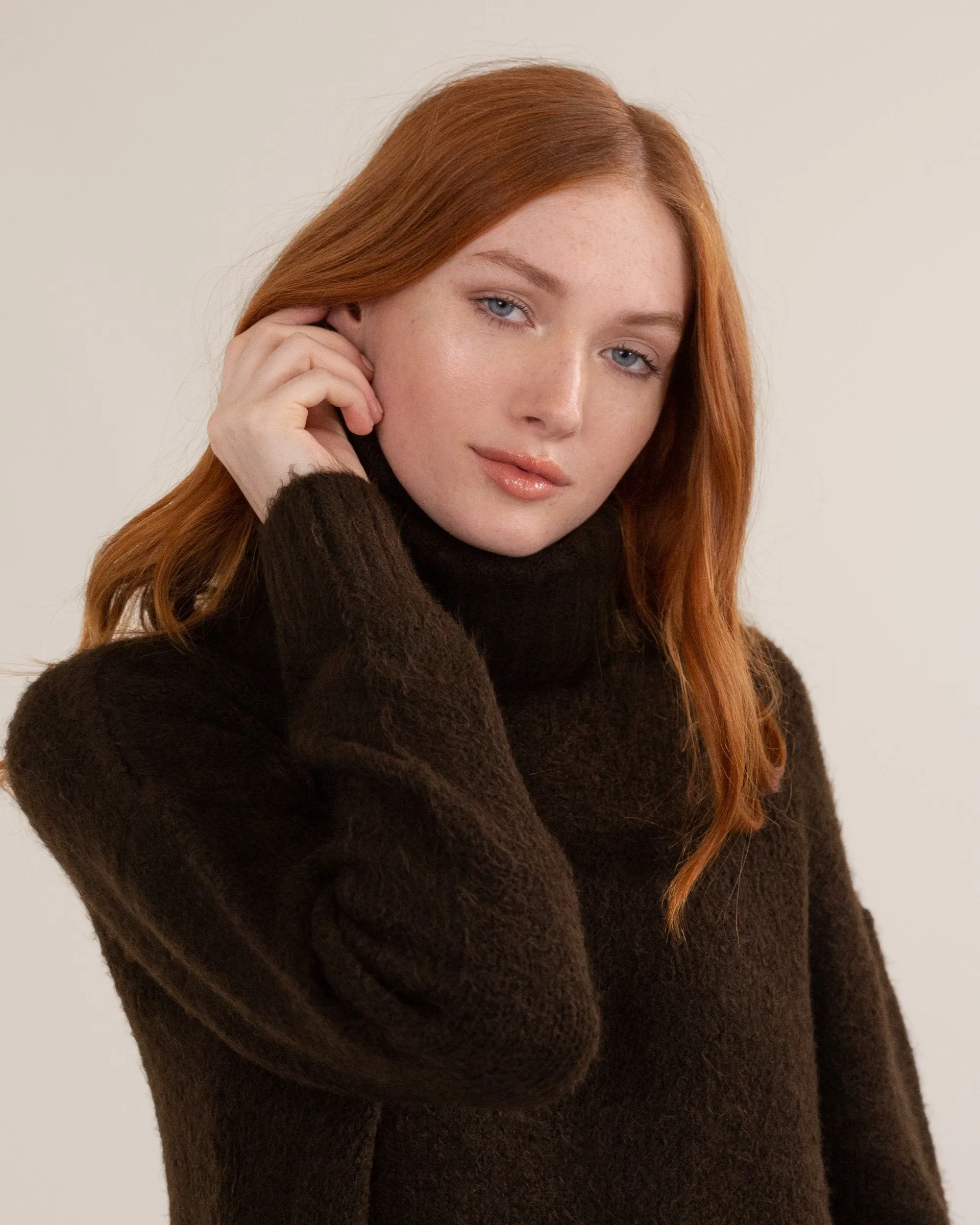 Gretchen Oversized Turtleneck Sweater