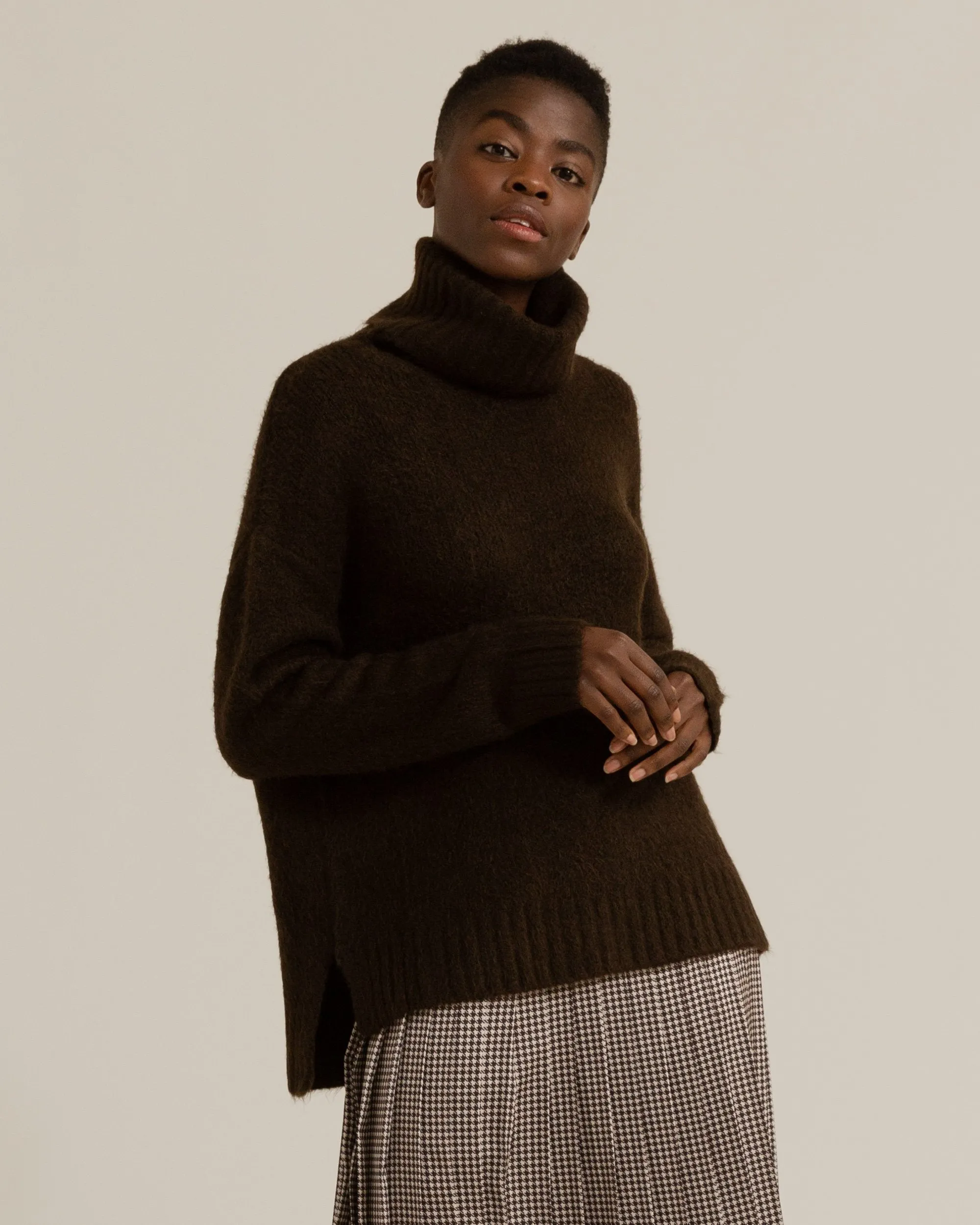 Gretchen Oversized Turtleneck Sweater