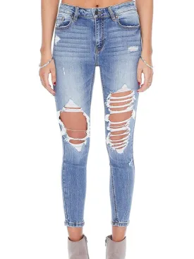 High Rise Skinny Crop