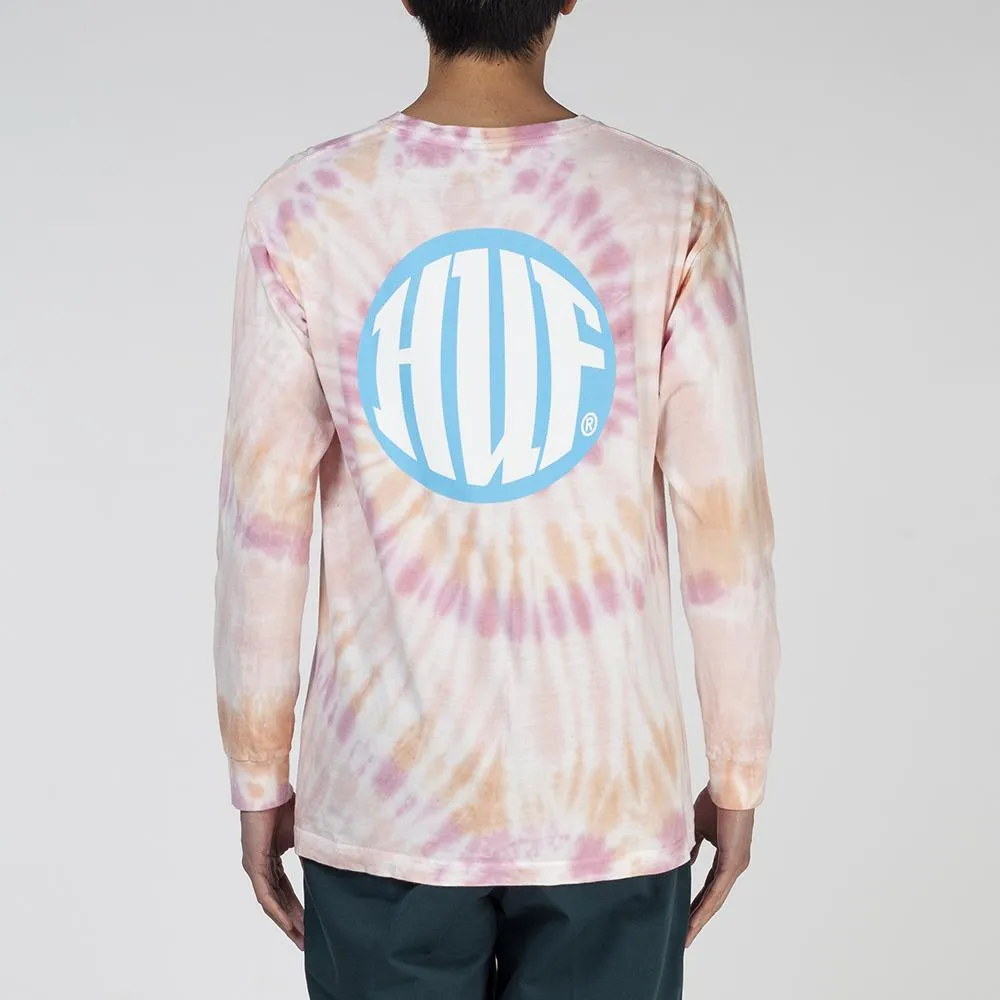 HUF High Definition Long Sleeve T-shirt / Coral Pink