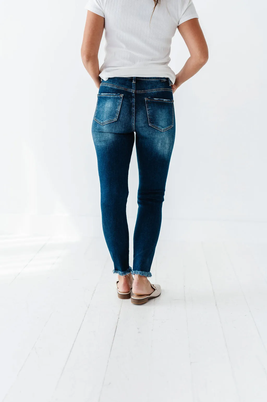 Jax Distressed Skinny Jeans