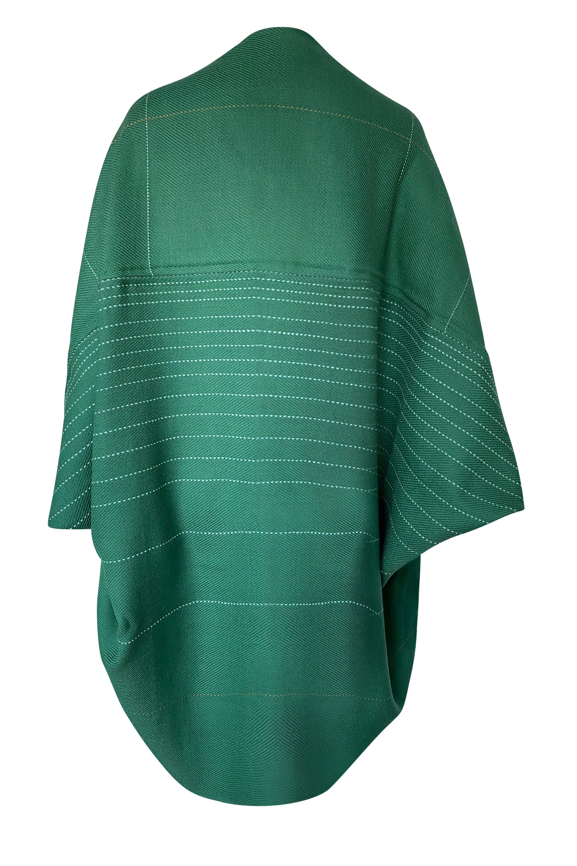 JULAHAS  Wool Kimono Warm Jade