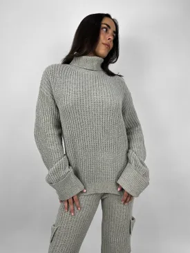 Knit Turtleneck Sweater