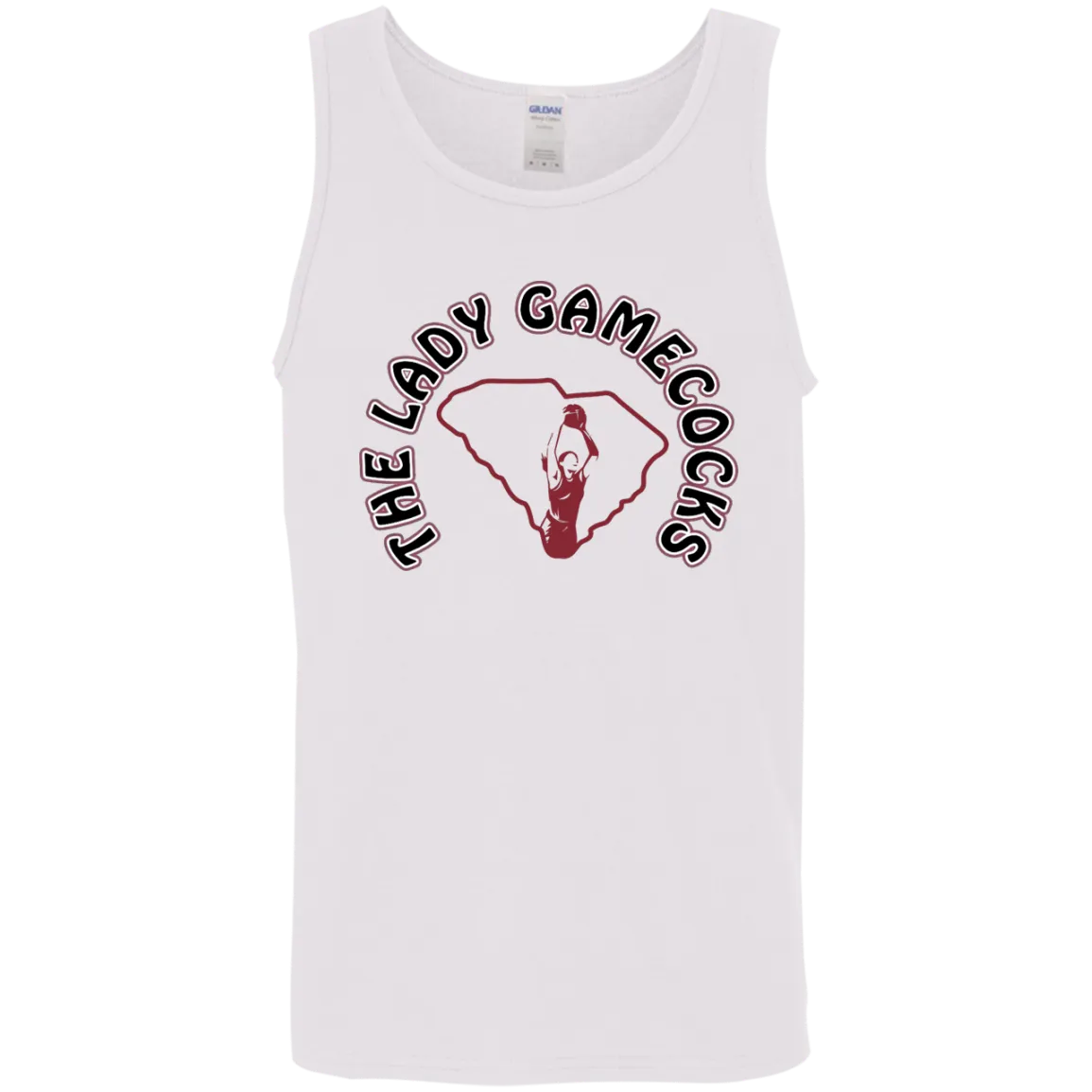 Lady Gamecocks Women's Basketball-Inspired Unisex 5.3 oz Cotton Tank Top