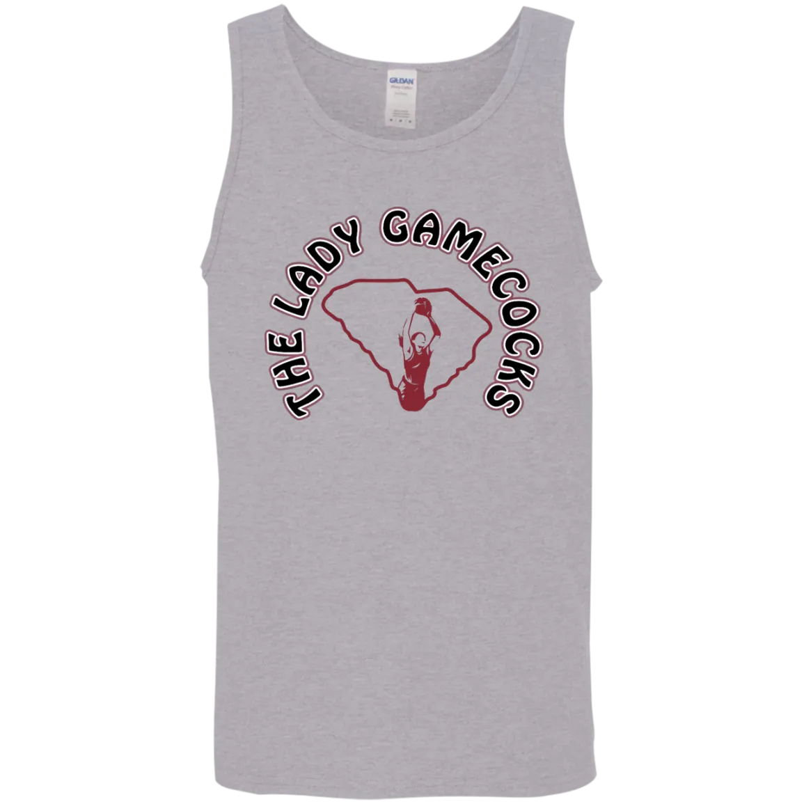 Lady Gamecocks Women's Basketball-Inspired Unisex 5.3 oz Cotton Tank Top