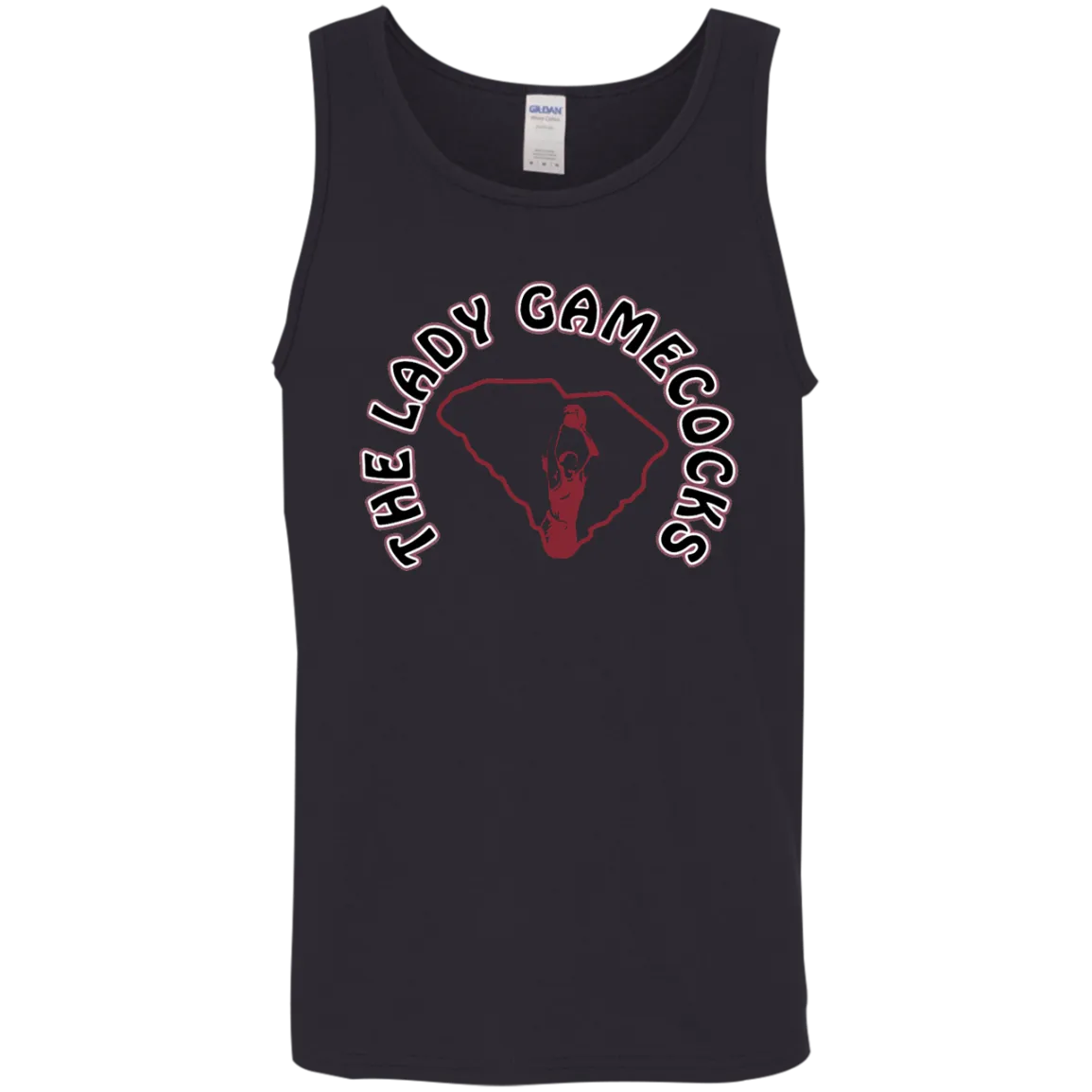 Lady Gamecocks Women's Basketball-Inspired Unisex 5.3 oz Cotton Tank Top