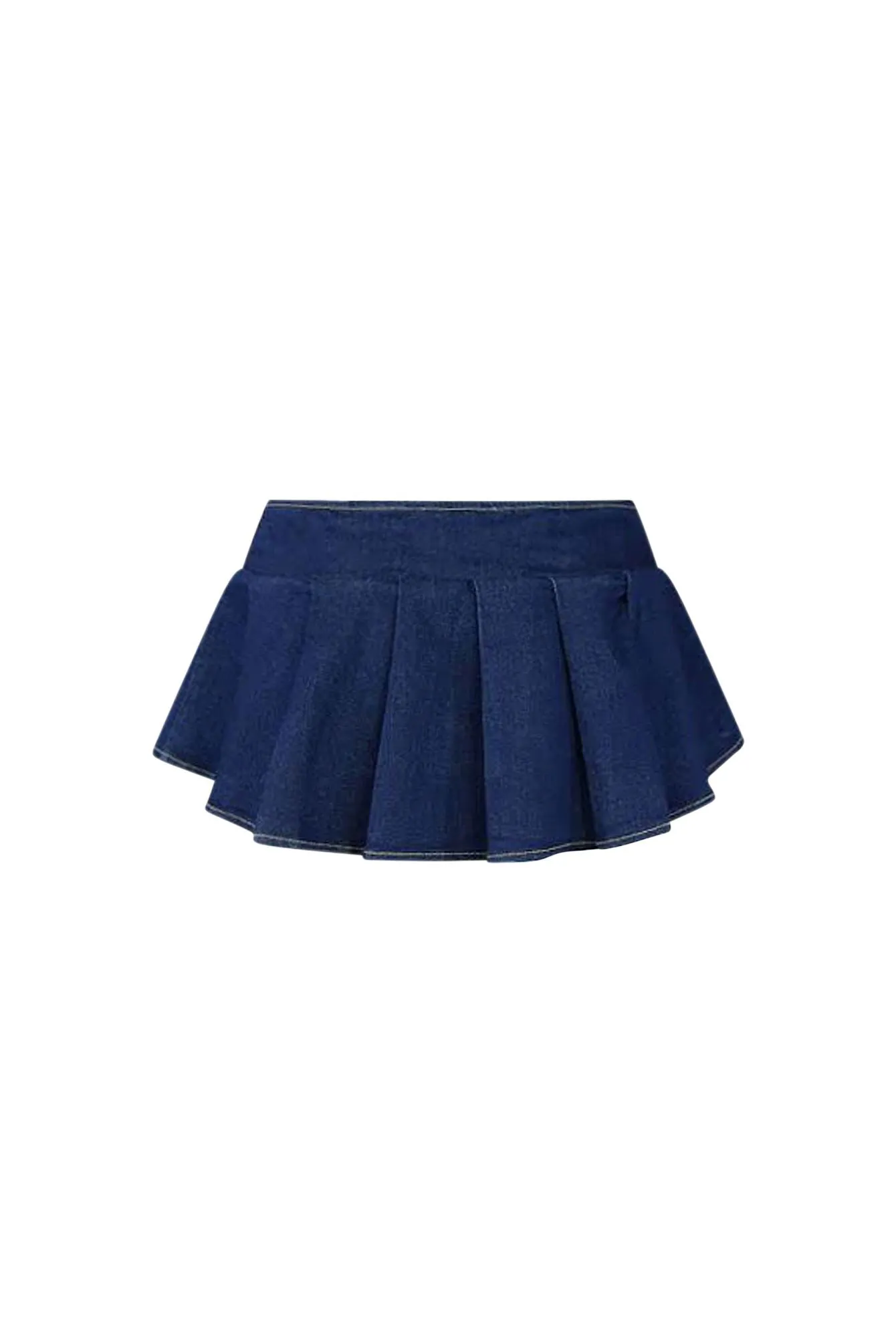 Lottie Low Rise Denim Mini Skirt