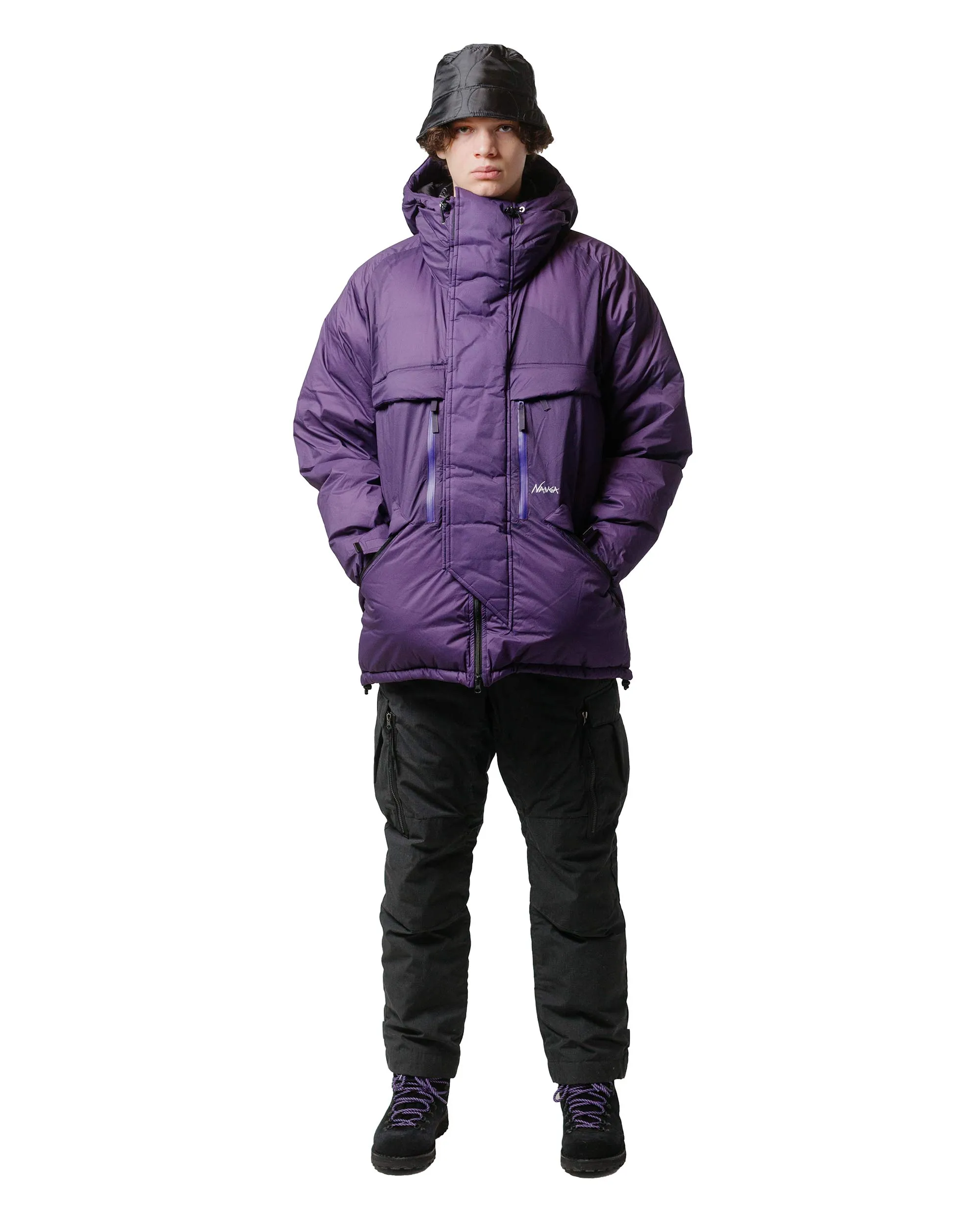 Nanga Mountain Belay Coat Purple