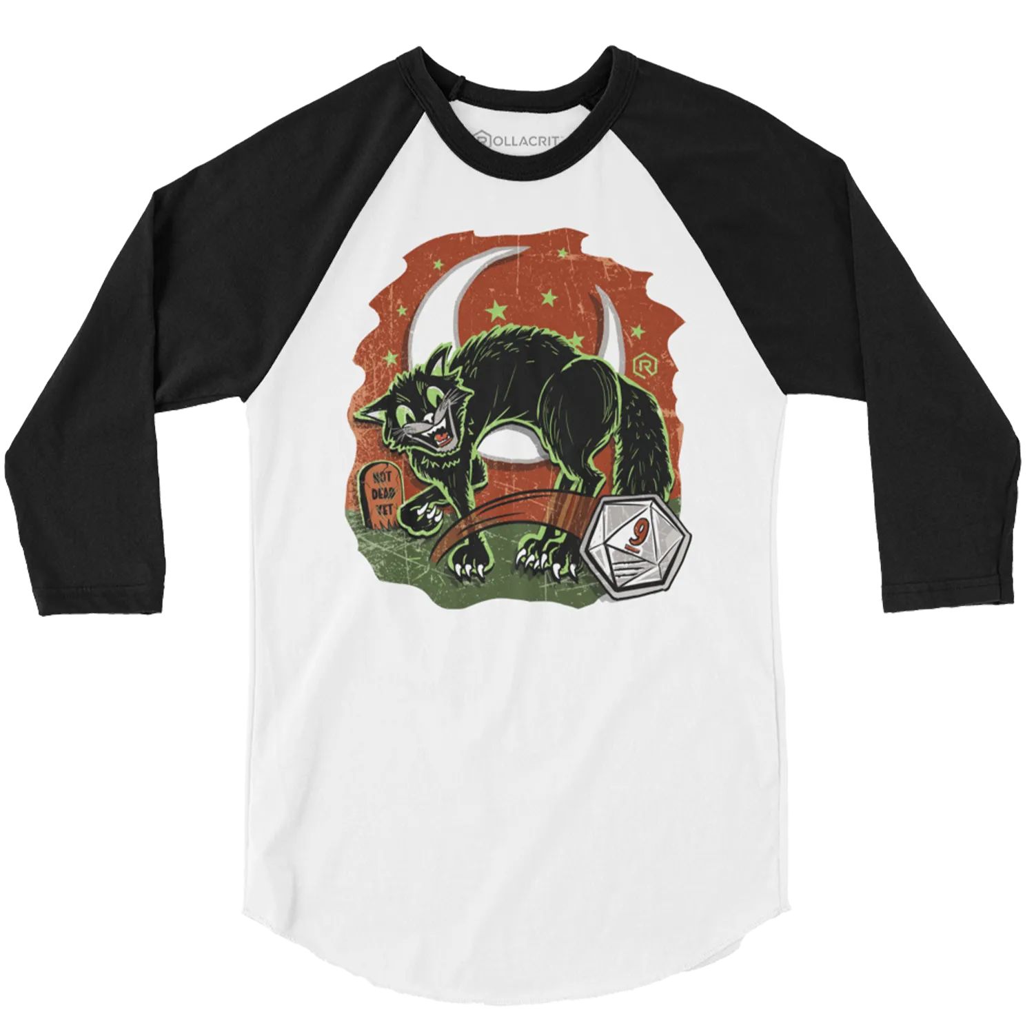 Not Dead Yet 3/4 Raglan Shirt