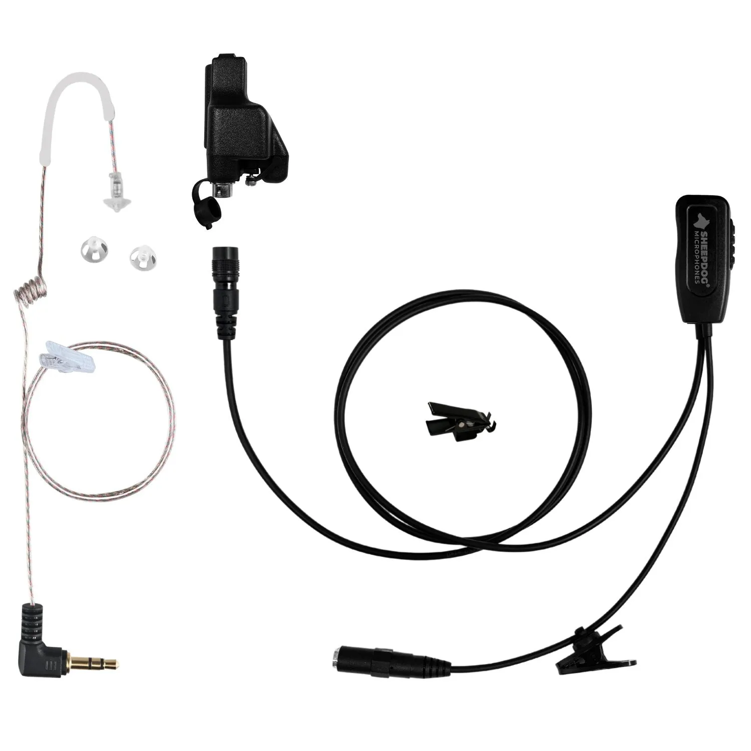 Quick Disconnect Mic and Tubeless Earpiece, Motorola XTS