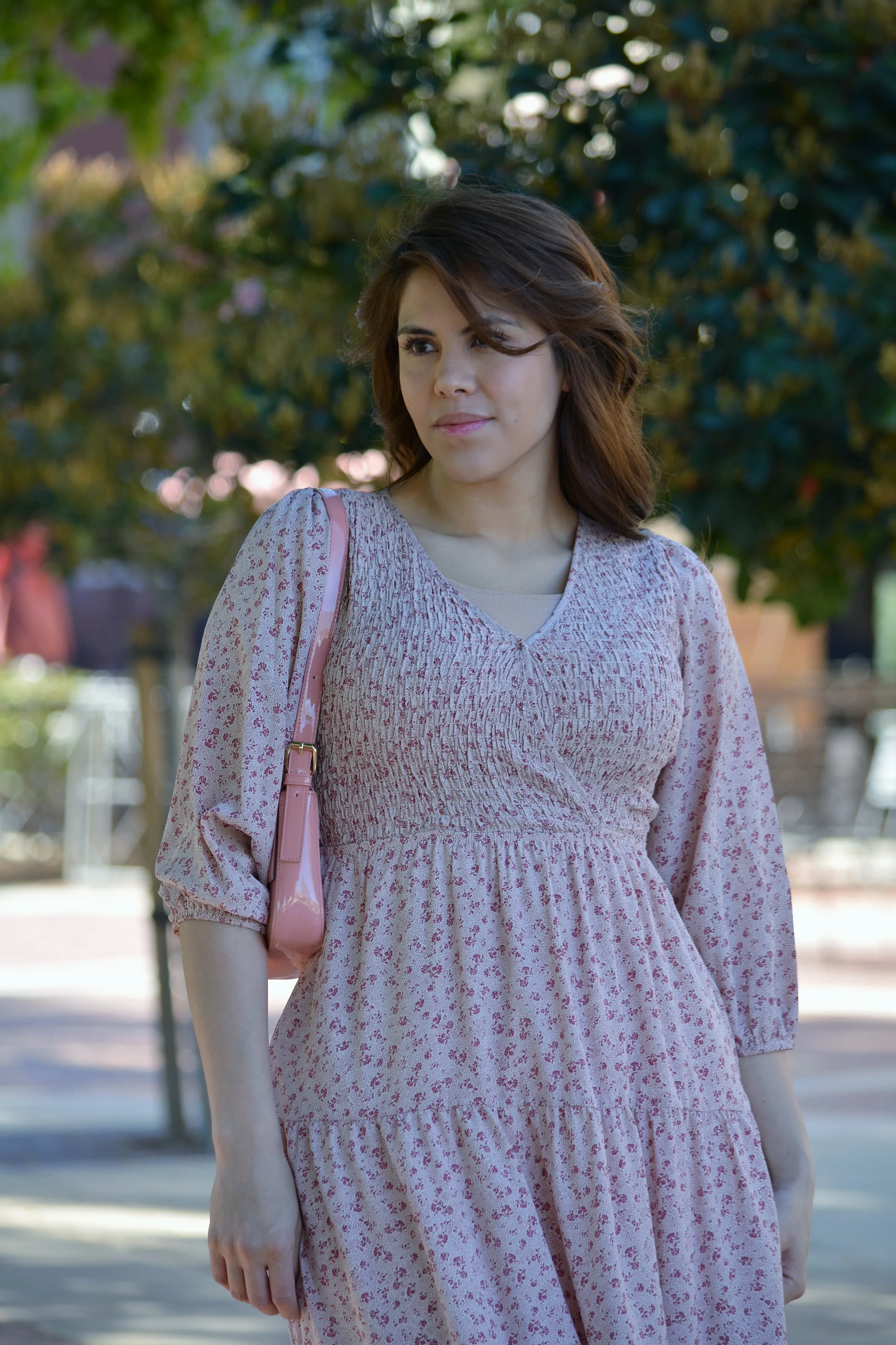 Sloan Pink Floral Maxi Dress