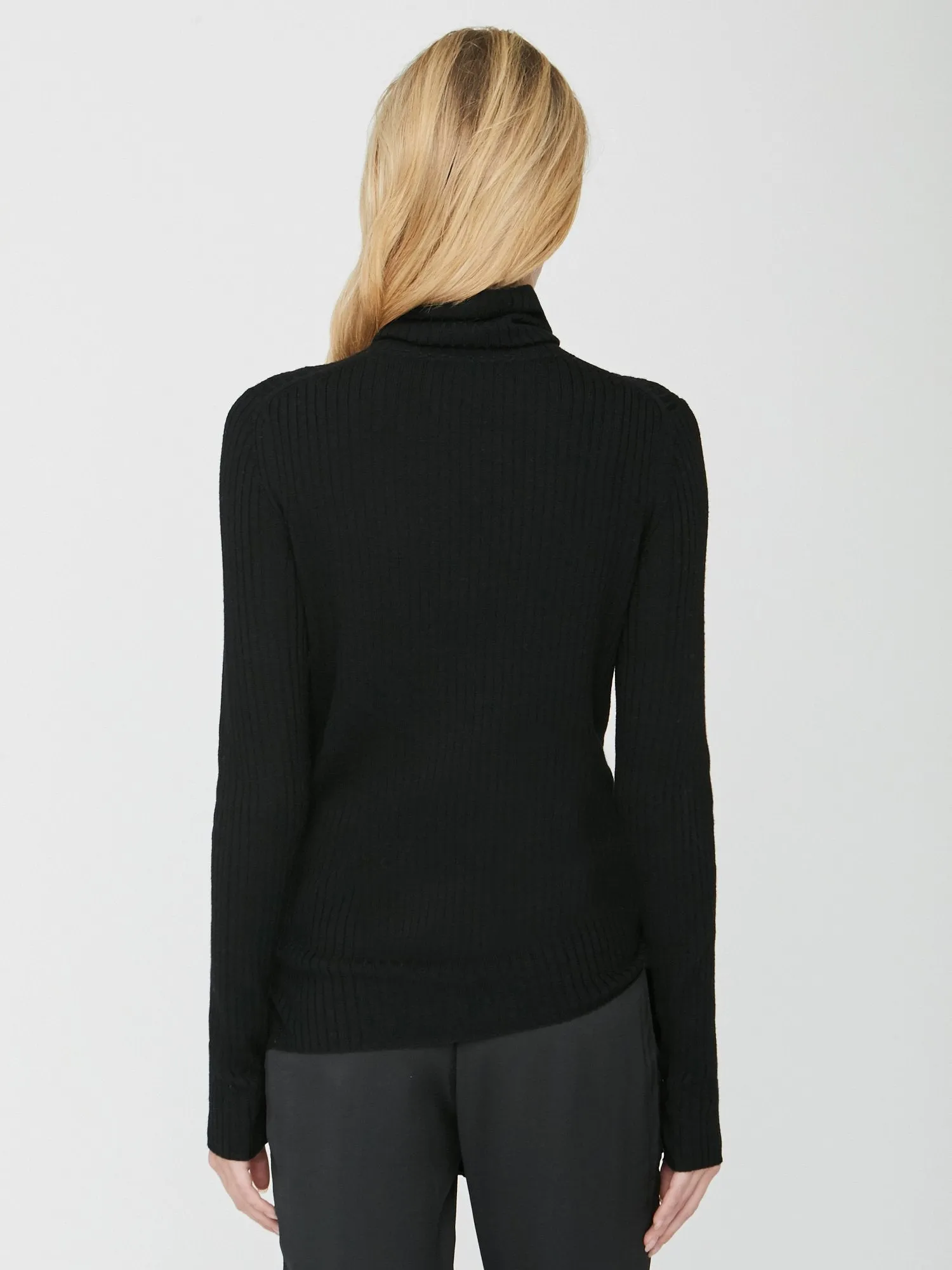 The Dean Wrap Turtleneck