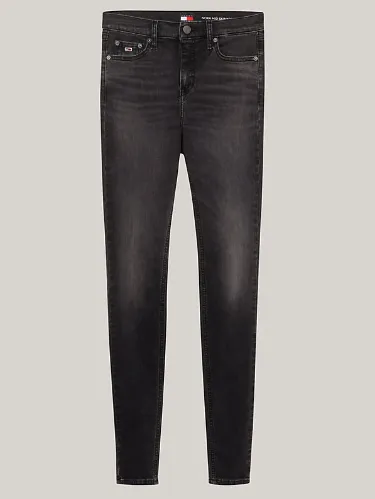 Tommy Jeans Nora Mid Rise Skinny Jeans - Denim Black