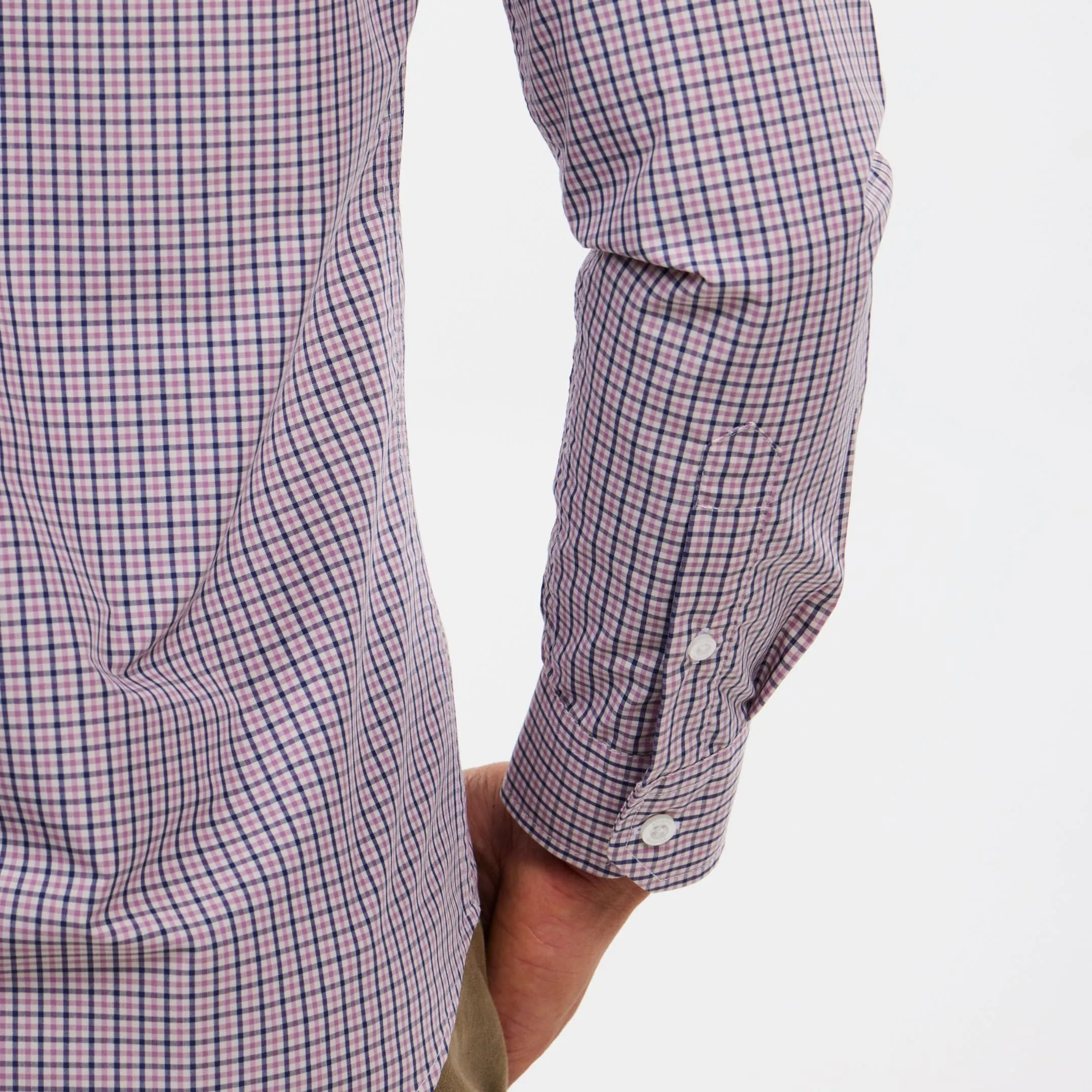 Vineyard Plaid Wrinkle Free Shirt